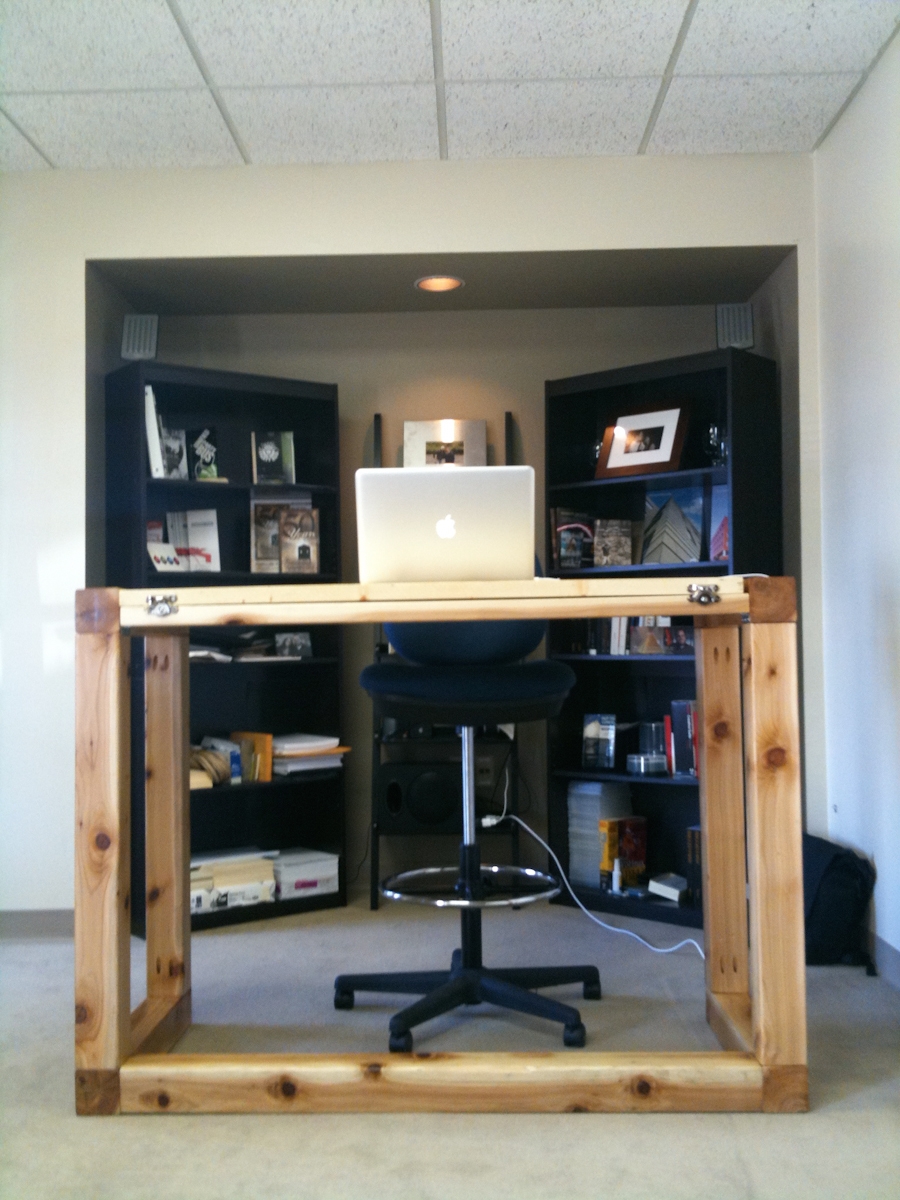 Standing Desk & Drafting Table All in one. Barrett Design LLC